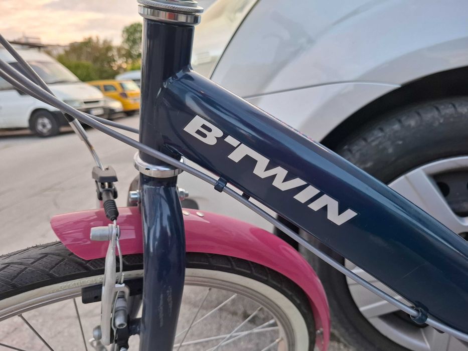 Детски велосипед колело Btwin 24 Original 500 Kids Hybrid