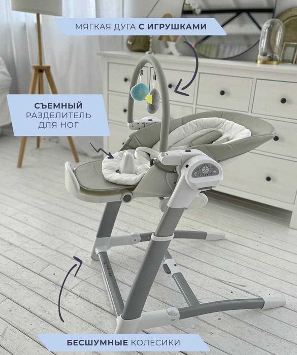 Электронный многофункциональный стульчик для детей,музыкальный с пульт