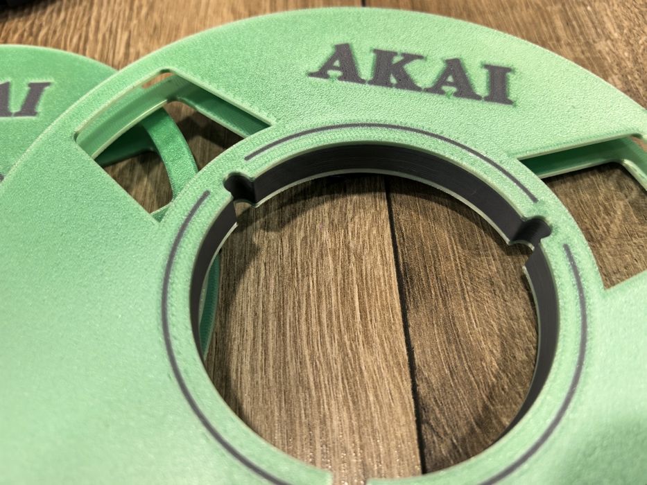 Role magnetofon 18cm akai si naburii