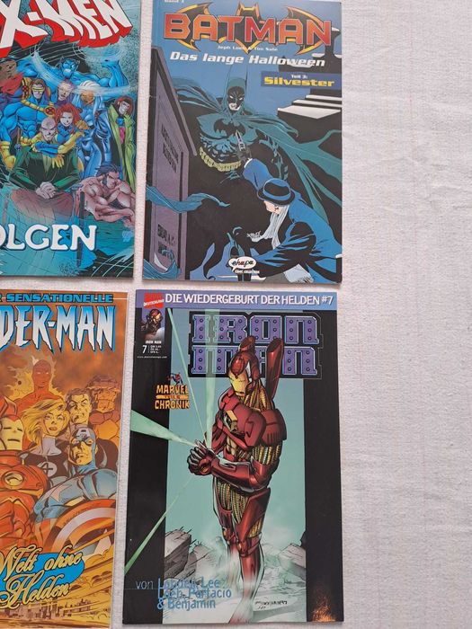 reviste benzi desenate spiderman batman