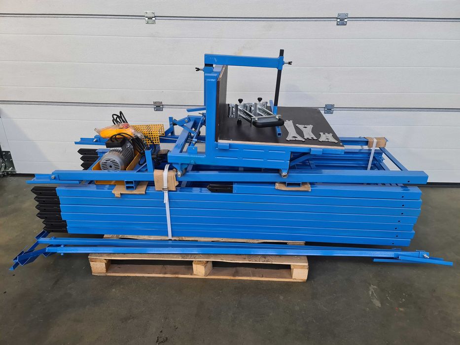 Lift pentru acoperiș lungime 16m cu cărucior de transport