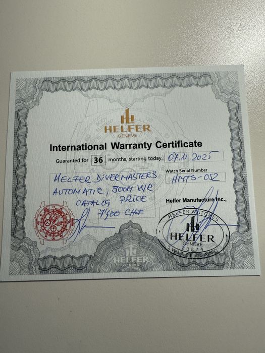 Ceas Helfer diver master 3