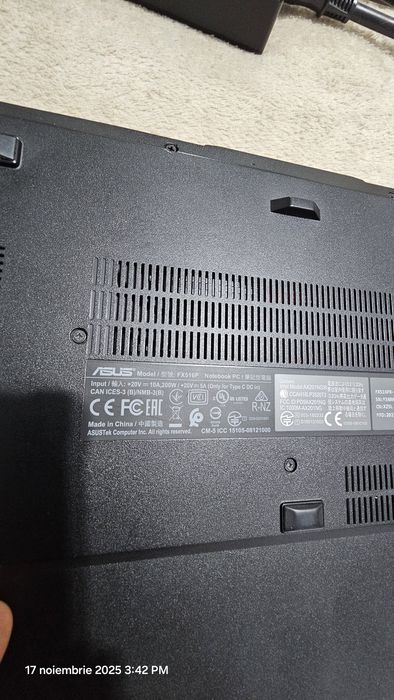 Laptop Gaming Asus Tuf i7 11370h rtx 3070