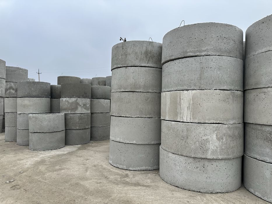 Beton quvirlar, бетонные кольца