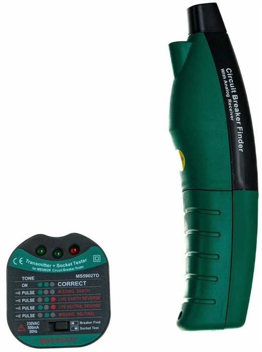 Тестер розеток детектор автоматов MS5902RTD MASTECH