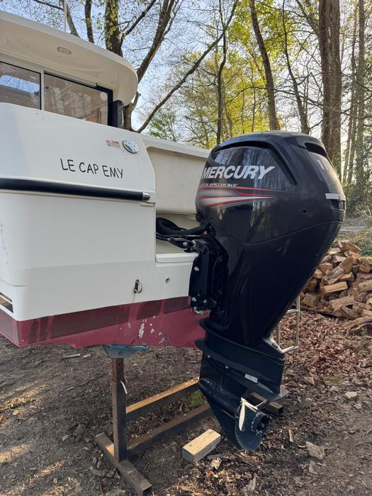 Barcă Quicksilver Pilothouse 605/2015-Mercury CT-115 /150 cp/2015-Fără peridoc