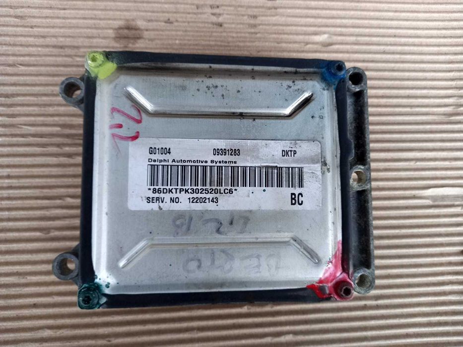 Opel Astra G H  Zafira A B Vectra B Bertone, calculator ECU