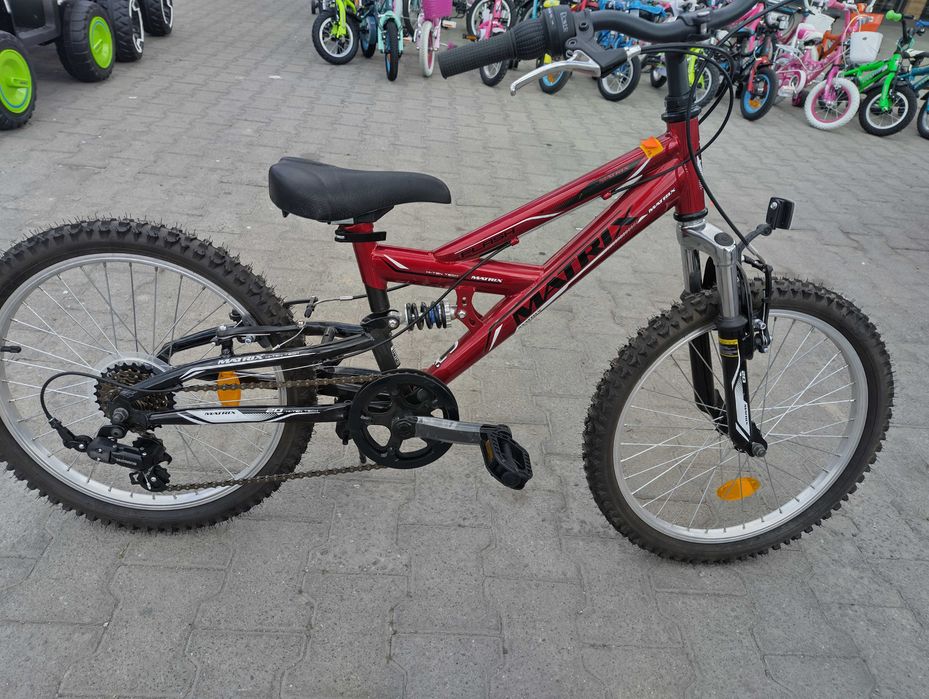 MATRIX Велосипед 20" FLASH червен