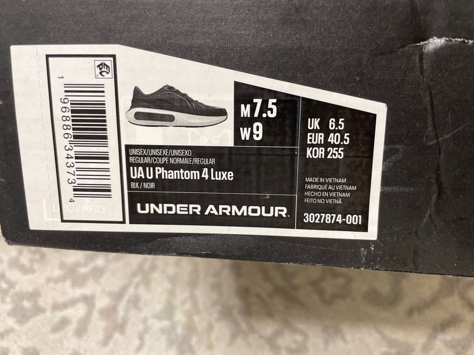 Кроссовки Under Armour 40.5 новые оригинал