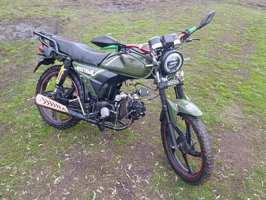 Мотоцикл альфа khan moto