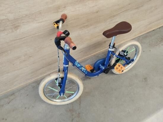 Bicicletă 2 în 1 Discover 900 14" albastru - (SecondHand) Decathlon