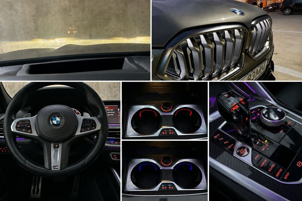 Vând/Schimb BMW X6 M50D 400Hp 160.000 km Fără Daune/Laser/Sky Lounge/Iconic Glow/Masaj/Full Assist/Ventilație/Full