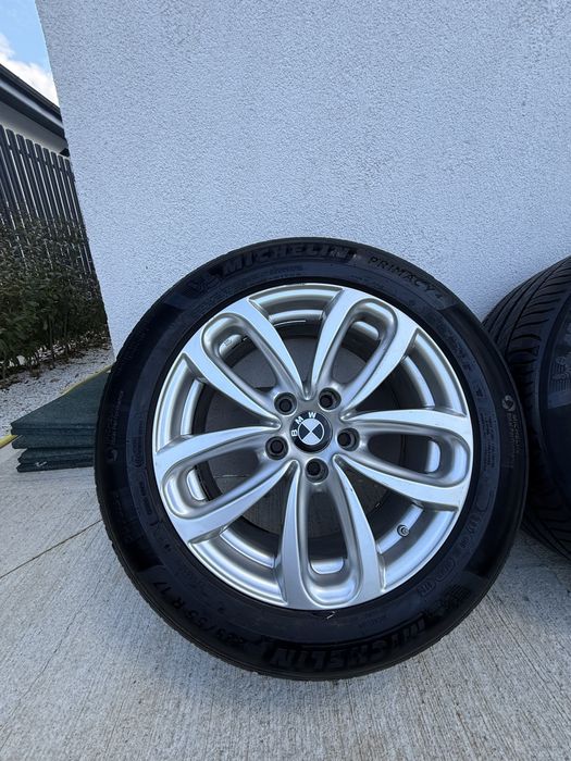 Jante BMW originale 17” 8J ET30 cu anvelope Michelin 07/24