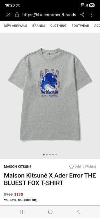 The blues fox tricou colectie L Ader error