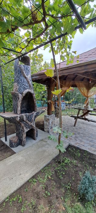 Барбекю от щампован бетон