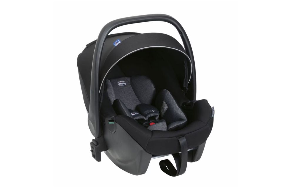 Scoica auto Chicco Kory I-Size Plus Air Black, ADAC, 40-85cm, 0 luni +