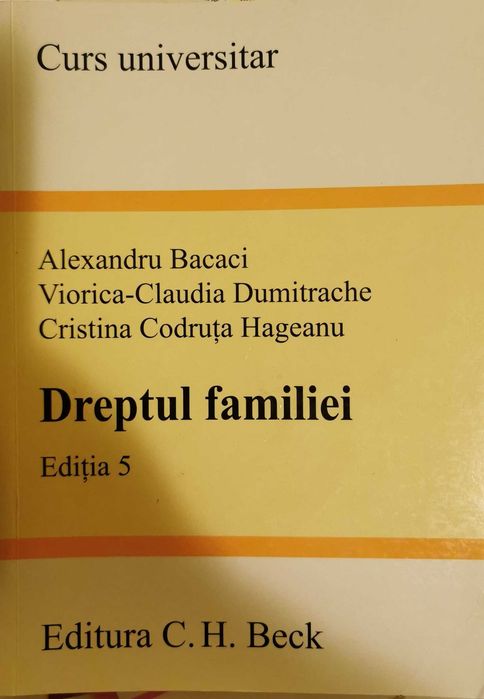 Tratat de drept civil, dreptul familiei, drept civil succesiunile