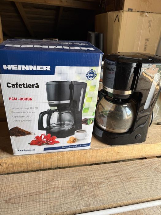Cafetiera Heinner HCM-800BK