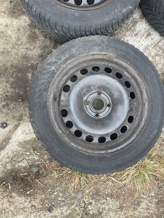 Jante otel cu cauciucuri iarna Opel Astra H 205 / 55 R16 DOT 16.19