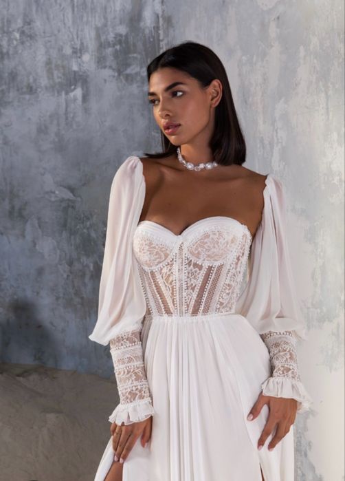 Rochie de mireasă model Midori Gabbiano