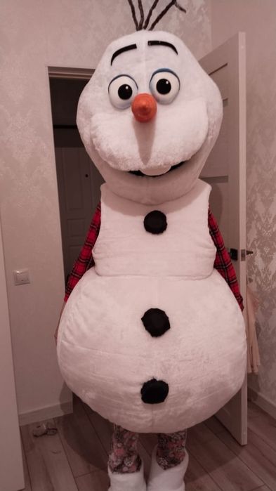 Олаф, костюм аниматора