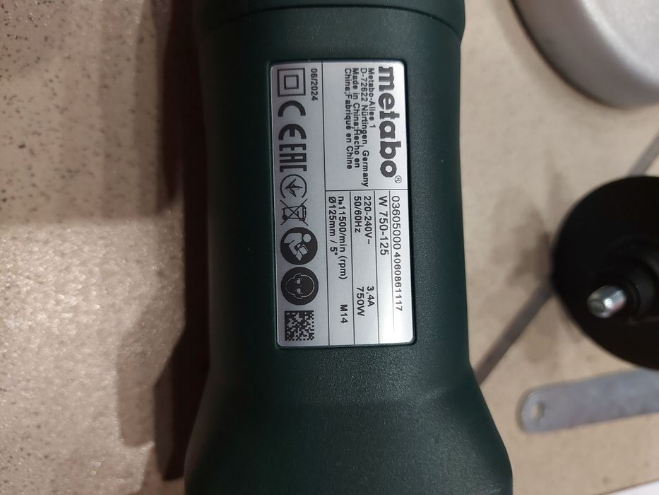Polizor Metabo nou