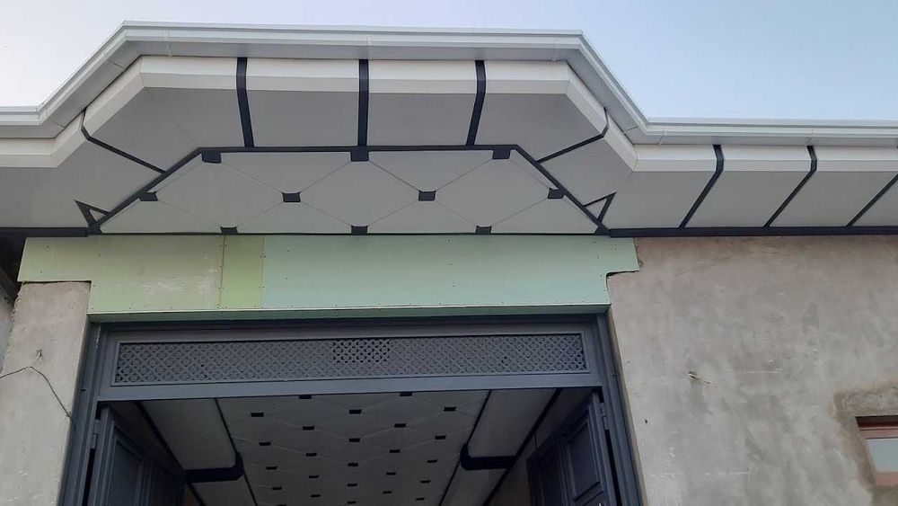 Монтаж алюкобонда Alyucobond o`rnatish