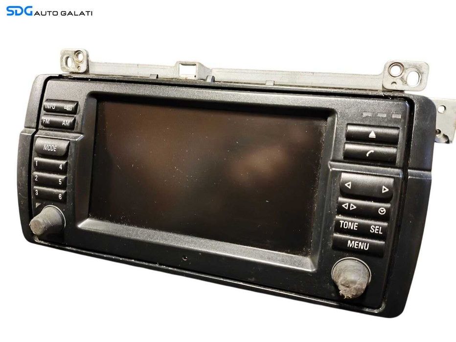 Unitate Radio Navi Navigatie BMW Seria 3 E46 1997 - 2005 Cod 6934410 (Prezinta Pixeli Morti Ultima Poza) [LS0322]