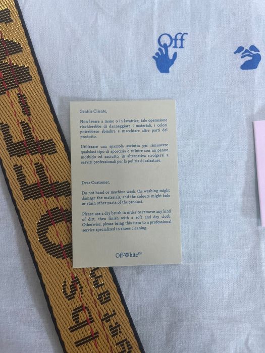 Curea off white 120 cm