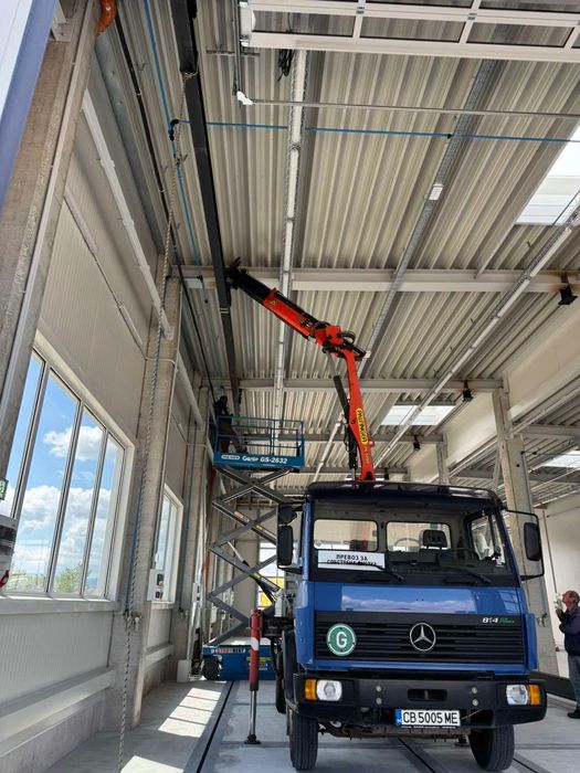 Камион с кран/ Транспортни услуги