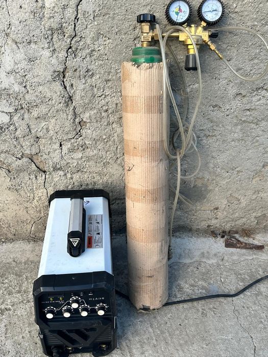 Aparat de sudură STAHLWERK AC/DC WIG 200 ST IGBT + Butelie cu Reductor – NOU