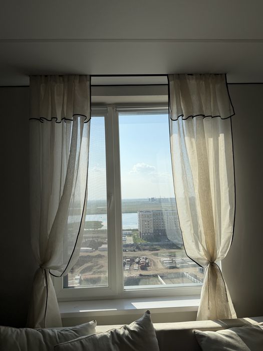 Шторы тюль лен 260/150