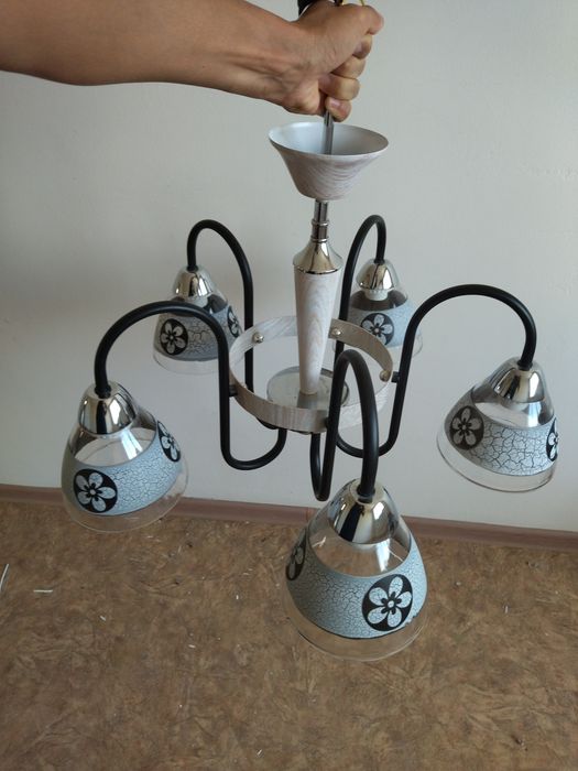 Люстра рабочая 5000т