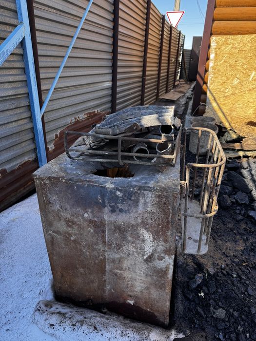 Продам печь для бани б/у