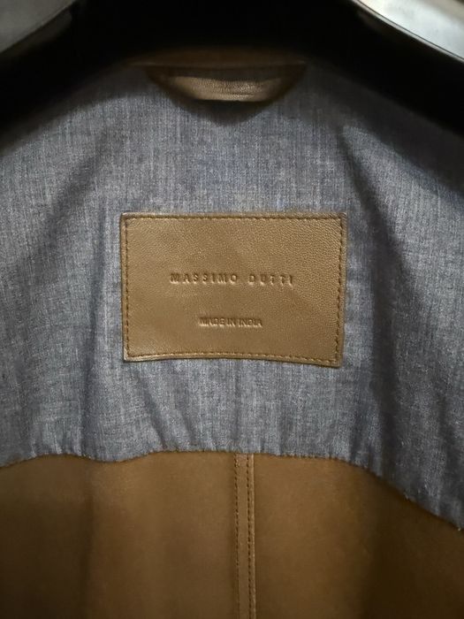 Кожено яке Massimo Dutti