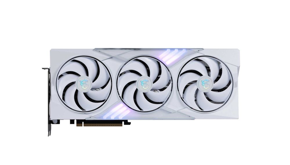 - Видеокарта MSI RTX 5080 GAMING TRIO OC WHITE 16GB (912-V531-049)