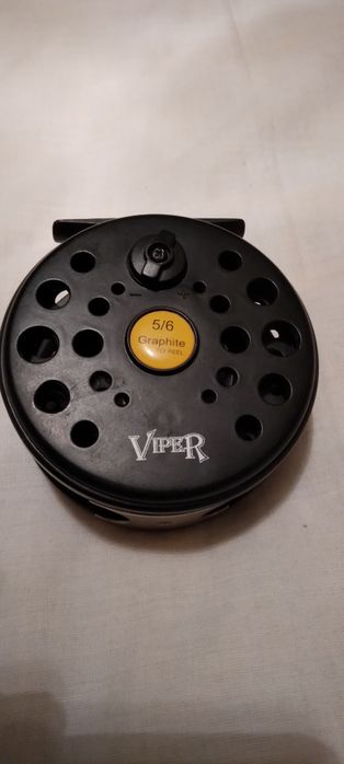 Mulineta Viper 5/6 Graphite fly reel