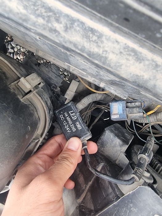 LED H4 MINI spark dan yechildi