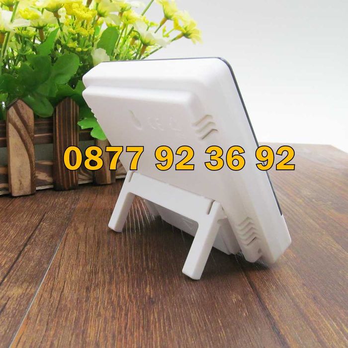 ПРОМОЦИЯ Метеостанция термометър, влагометър, часовник, влагомер HTC-1