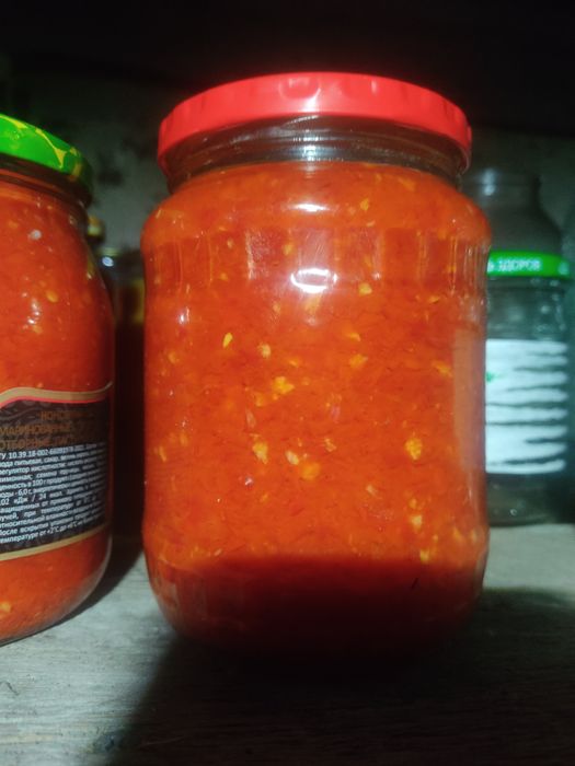 Продам домашнюю аджику, компот