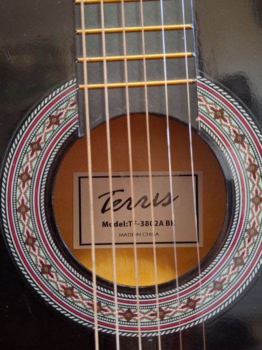 Akustik gitara Terris + tyuner va karobka