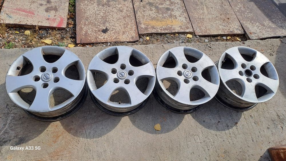 Алуминиеви джанти 16 цола 6.5Jx16 5x114.3 4 броя за NISSAN PRIMERA (P12)