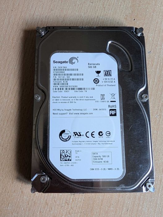 HDD Seagate 500GB ST500DM002