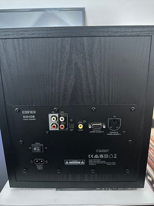 Сабвуфер Edifier s351db мощная акустика.