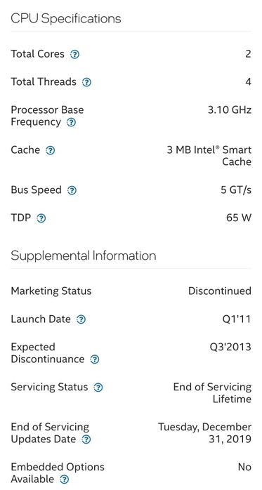 Процессор сокет 1155 intel i3 3220