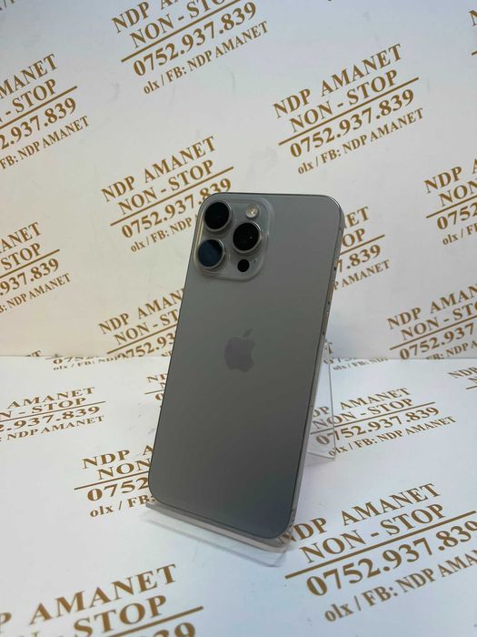 NDP Amanet NON-STOP Bld.Iuliu Maniu 69 IPHONE 15 PRO MAX (58535)