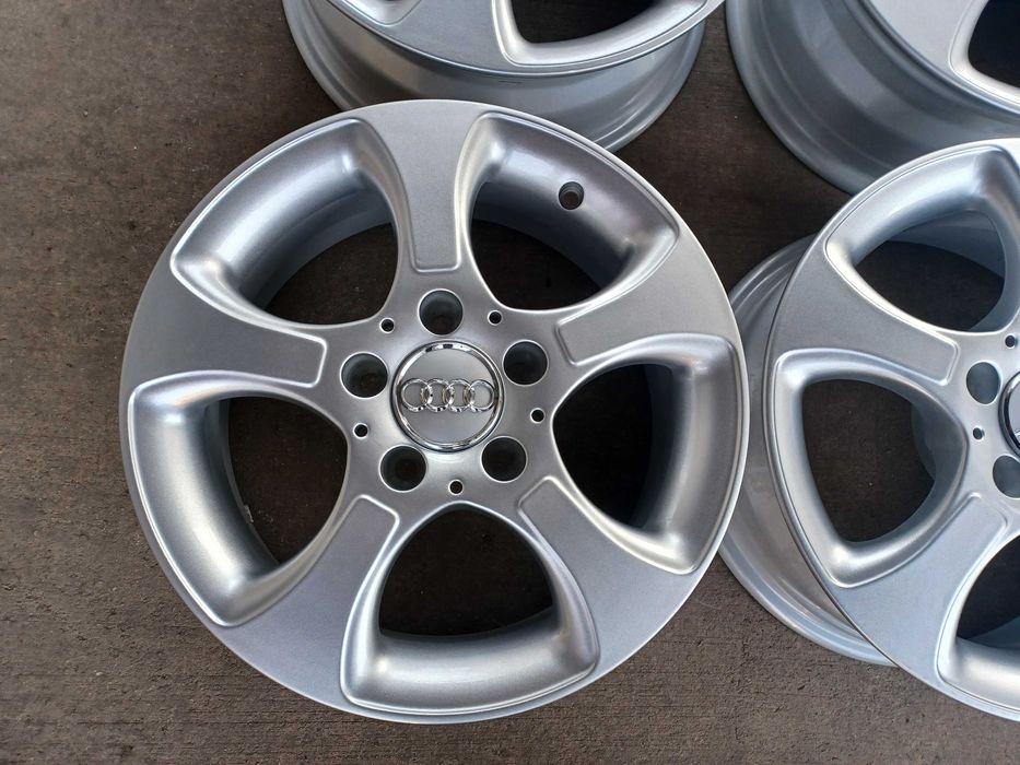 4 бр. чисто нови алуминиеви джанти RC DESIGN 15'' 5x112 ф66.6  ET44 6J