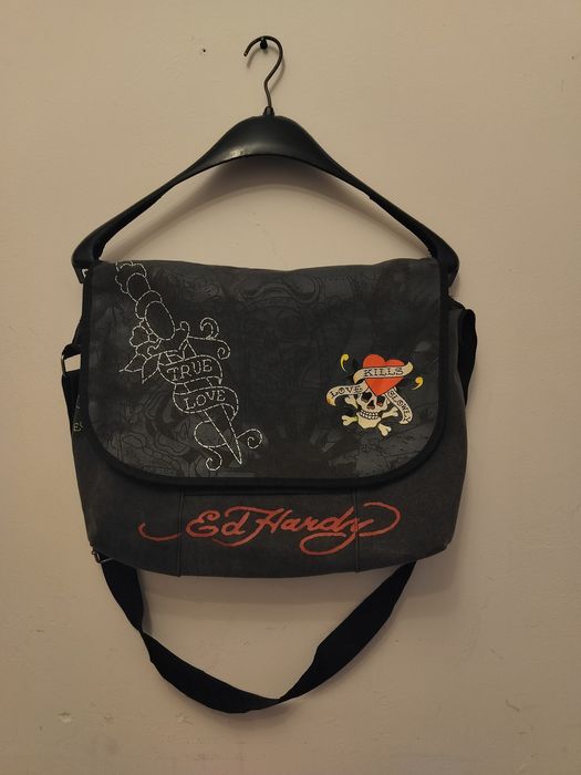 Geanta Ed Hardy Messenger Bag