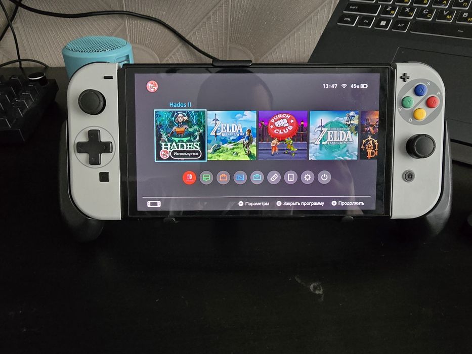 Прошитый nintendo switch oled