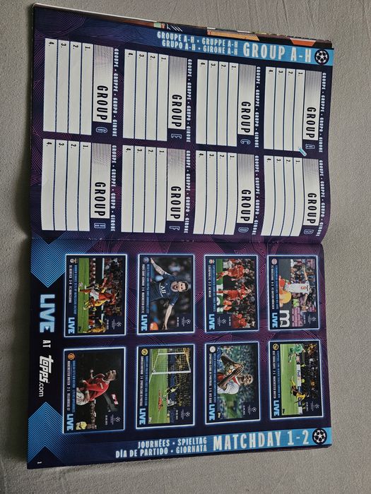 Албум UEFA Champions League 2021/22 Live/Limited